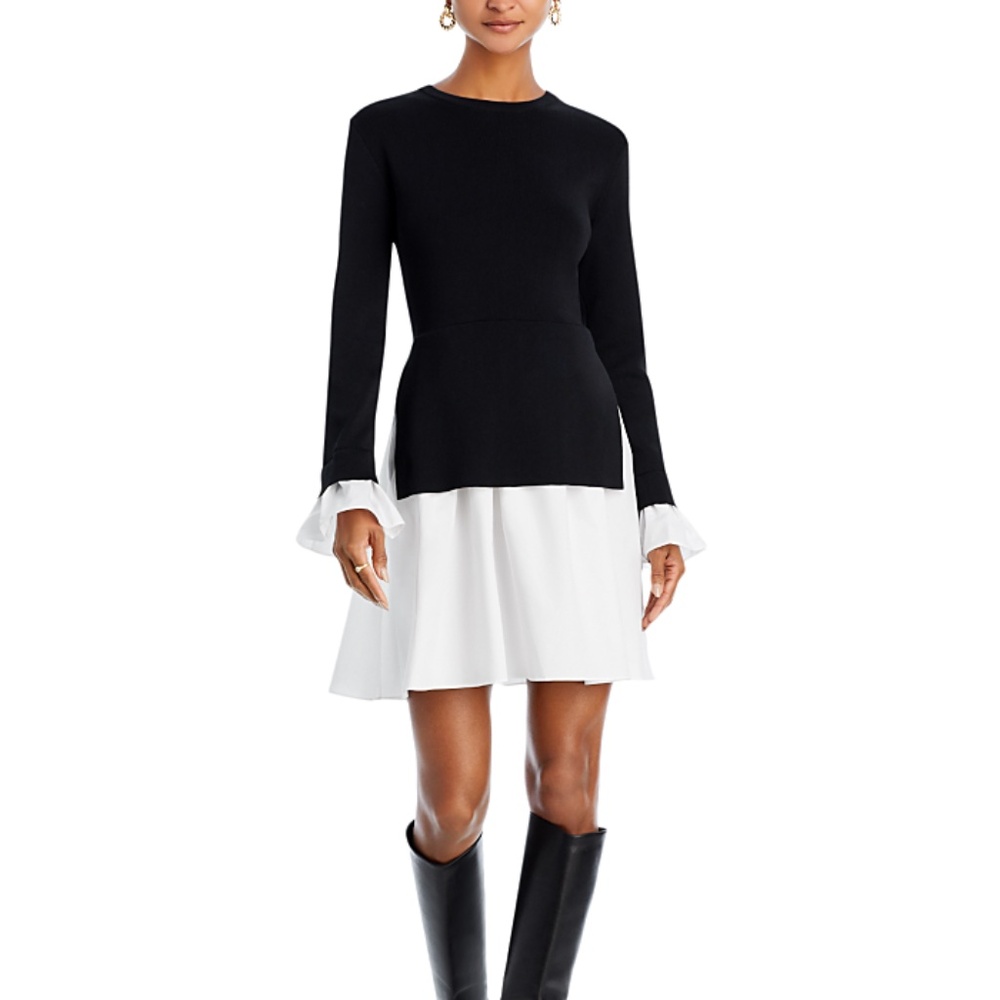 Worn Once! English Factory Mixed Media Dress